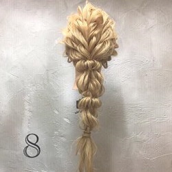 抜け感と豪華さを兼ね備えた有能ローポニアレンジ☆ ヘアアレンジ ロングヘア