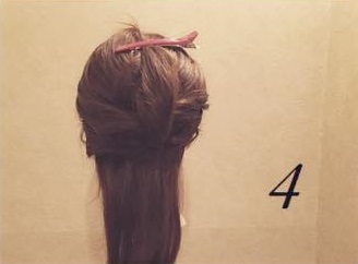 ヘアアクセが無しでも一番目立てる！リボンヘアアレンジ☆４