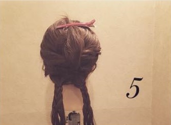 ヘアアクセが無しでも一番目立てる！リボンヘアアレンジ☆５