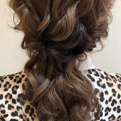 どこから見ても可愛い!ローポニ風立体くるりんぱアレンジ♪ ヘアアレンジ ロングヘア
