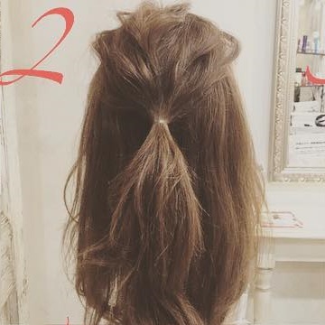 上品な大人ヘアで気分が上がる♪フィッシュボーン×ロープ編み2