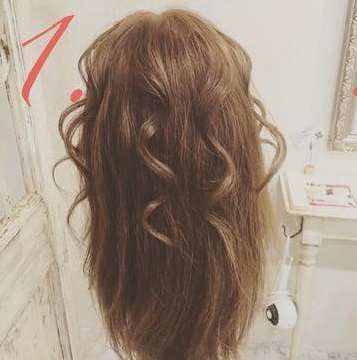 上品な大人ヘアで気分が上がる♪フィッシュボーン×ロープ編み1