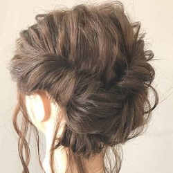 入学式におすすめ!華やかなシニヨン風アレンジ♪ ヘアアレンジ ロングヘア