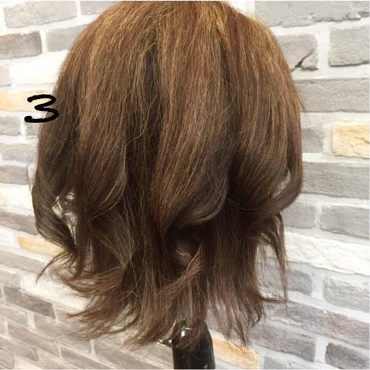 今日は巻きたいかも!ヘアアイロンで外ハネウェーブ☆3