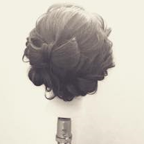 大きなリボンで誰よりも可愛く♡まとめ髪アレンジ ヘアアレンジ ロングヘア