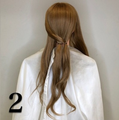 くくるだけでいいの？複雑に見えて実は単純！こなれ感ヘアアレンジ♪２！