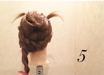 ヘアアクセなしでも超映える!華やかビックリボンアレンジ☆5