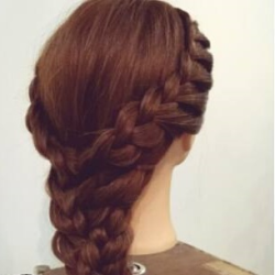 まるで気分はプリンセス♪ピン不要☆編み下ろし風アレンジ ヘアアレンジ ロングヘア