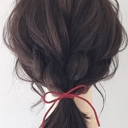 超簡単!こなれ感満載の三つ編みポニテ♪ ヘアアレンジ ミディアムヘア