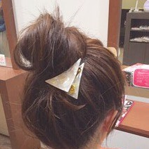 カジュアルなお出かけにピッタリ!ピン不要☆お団子アレンジ ヘアアレンジ ロングヘア