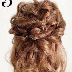 主役級☆ボブでもできるハーフアップアレンジ ヘアアレンジ ショートヘア