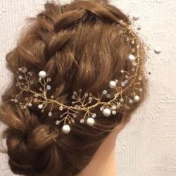 前髪が長い方必見!三つ編みとくるりんぱで簡単アレンジ☆ ヘアアレンジ ロングヘア