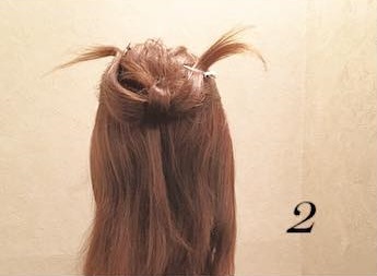 ヘアアクセなしでも超映える!華やかビックリボンアレンジ☆2