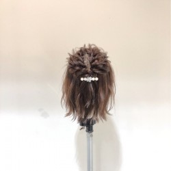 編み込み4連発 ショートでもとびっきり可愛いヘアアレンジ ヘアレシピ 頭美人 編み込み4連発 ショートでもとびっきり可愛いヘアアレンジ ヘアレシピ 頭美人