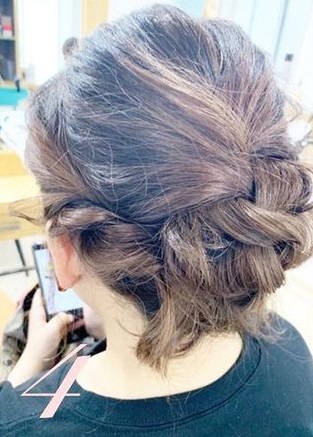 難しい工程ありません！ママ友と差をつけるヘアアレンジ4