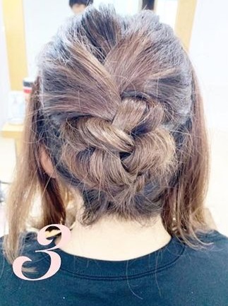 難しい工程ありません！ママ友と差をつけるヘアアレンジ3