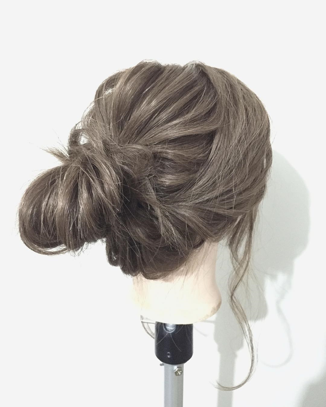 難しい技術不要！ねじり編みで作る簡単お団子ヘアアレンジ♪TOP