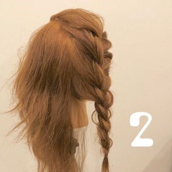 大人な女性のスポーツヘアはこれ！上品サイド編み下ろしアレンジ♡2