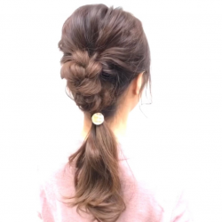 簡単ヘアアレンジ ロングヘア 忙しい朝に ヘアレシピ 頭美人 簡単ヘアアレンジ ロングヘア 忙しい朝に ヘアレシピ 頭美人