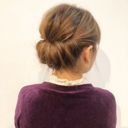 これなら誰でも大人な雰囲気が出せる!きちっとギブソンタック☆ ヘアアレンジ ロングヘア