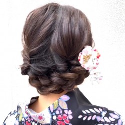 絶対モテる?!王道可愛い♡イベントで使える三つ編みアップアレンジ ヘアアレンジ ロングヘア