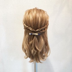 初級編 ミディアムヘアのハーフアップ 忙しい朝でも簡単ヘアアレンジ ヘアレシピ 頭美人 初級編 ミディアムヘアのハーフアップ 忙しい朝でも簡単ヘアアレンジ ヘアレシピ 頭美人