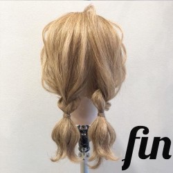 ツインテール ヘアレシピ 頭美人