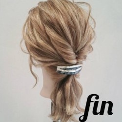 ひと工夫でこなれ感アップ!簡単にできるくるりんぱアレンジ ヘアアレンジ ミディアムヘア