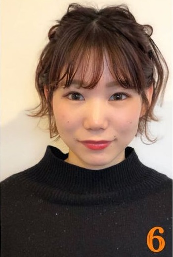 ショートヘアにオススメ☆前からみてもとっても可愛い三つ編みアレンジ6