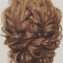 暑い季節にピッタリ♪うなじを見せるダブルくるりんぱアレンジ☆ ヘアアレンジ ロングヘア