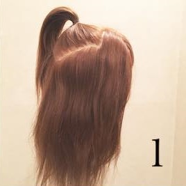 アクセが無くても可愛いお団子と組み合わせたリボンヘアー♡1