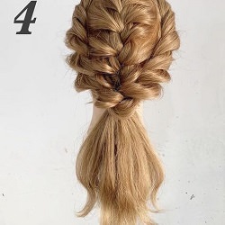 気合入れたい時にはこれで決まり☆可愛さ溢れるふわっふわのローポニテ ヘアアレンジ ロングヘア