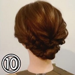 くるりんぱ×三つ編みで作る顔周りスッキリまとめ髪☆ ヘアアレンジ ロングヘア