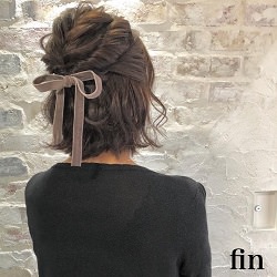 ショートヘアでも一気に雰囲気が出る大人のハーフアップアレンジ☆ ヘアアレンジ ロングヘア