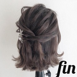 髪が短くてもできちゃう♪ふんわり可愛いボブハーフアップアレンジ ヘアアレンジ ショートヘア