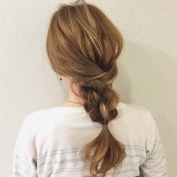 ロープ編みだけ出来る!簡単手順の大人ナチュラルアレンジ♪ ヘアアレンジ ロングヘア