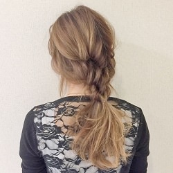 急な予定にピッタリ!ぎゃくりんぱで時短アレンジ♪ ヘアアレンジ ロングヘア
