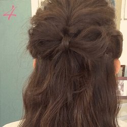 アレンジスティックで簡単にできる♪お手軽リボンヘアアレンジ ヘアアレンジ ミディアムヘア