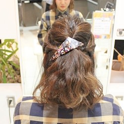 ボブだからこそ可愛いハーフアップ☆簡単ひと工夫でもっと可愛く♡ ヘアアレンジ ショートヘア