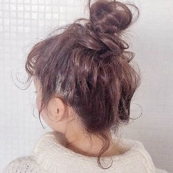 マフラーに合うオシャレなホイップバンアレンジ! ヘアアレンジ ミディアムヘア