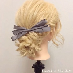 普段の日~お呼ばれにも!どんなシーンにも大活躍のシニヨンアレンジ ヘアアレンジ ロングヘア