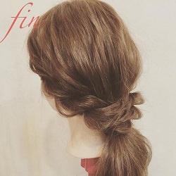 不器用さんでも安心◎ねじねじだけでワンランクアップするポニーテールアレンジ ヘアアレンジ ロングヘア
