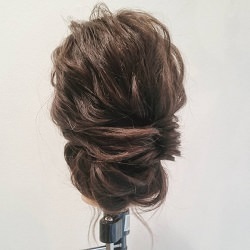 華やかさ抜群なのに編み込み不要!簡単にできるまとめ髪☆ ヘアアレンジ ロングヘア