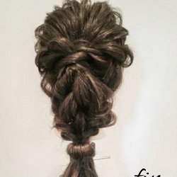 上級者向け☆四つ編みとロープ編みで作るオシャレまとめ髪 ヘアアレンジ ロングヘア