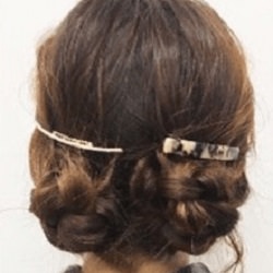 三つ編みを丸めてつくる!簡単かわいいツインお団子アレンジ☆ ヘアアレンジ ミディアムヘア