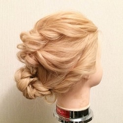 難しいテクニック一切ナシ!華やかアップヘアの簡単アレンジ ヘアアレンジ ロングヘア