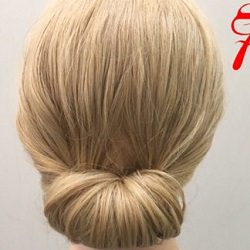 くるりんぱだけで作れるお洒落なギブソンタック☆ ヘアアレンジ ロングヘア