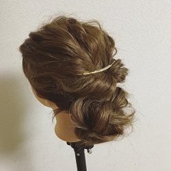 くるりんぱで作る!後ろ姿美人度アップお団子♪ ヘアアレンジ ロングヘア