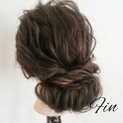 結婚式で大活躍!簡単に作れる華やかなギブソンタックアレンジ☆ ヘアアレンジ ロングヘア