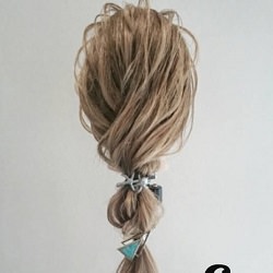 ヘアゴムだけ!簡単3STEPでオシャレに仕上がるローポニー☆ ヘアアレンジ ロングヘア